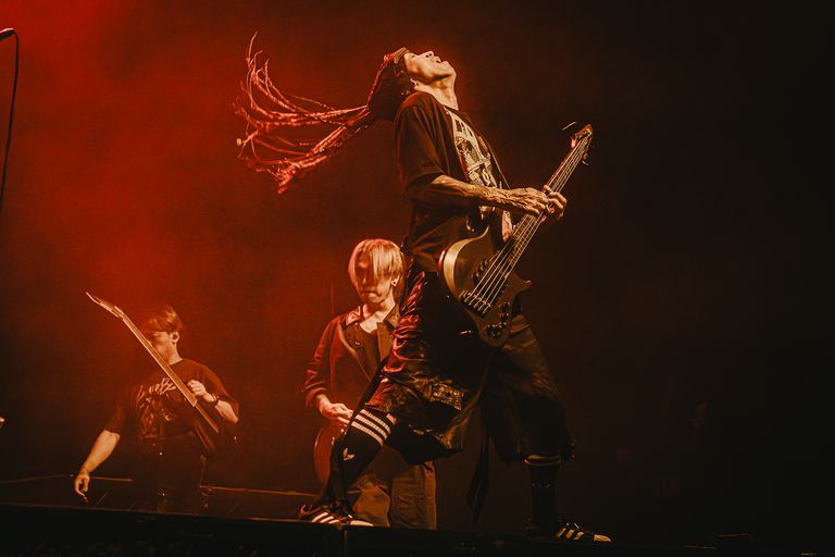 Coldrain performing live in Adelaide at AEC Arena